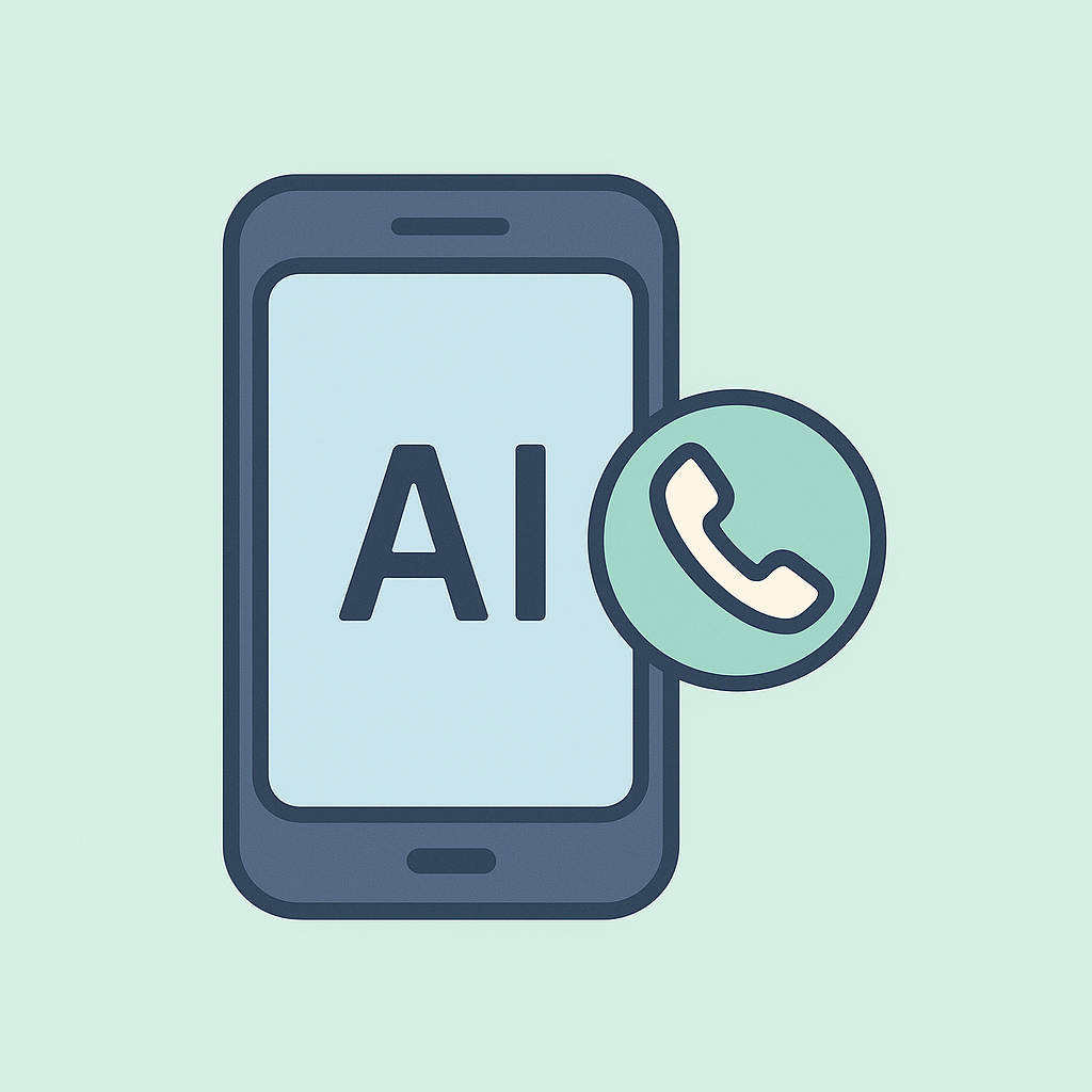 Illustration for phone AI agents